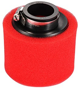 WOOSTAR 35mm Spugna Filtro Aria Dritto Tubo Sostituzione per 4 Tempi 50cc 70cc 90cc 110cc 125cc Dirt Pit Bike ATV Quad Go Kart Scooter Rosso