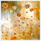 Golden Eye Poster von Niksic Katarina 40 x 40 cm Braun Wandbilder Wanddeko