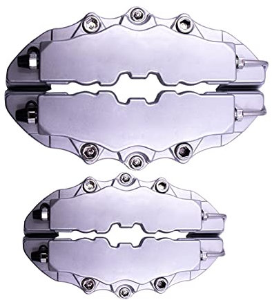 Jatour Coperture per pinze freno rosse, coperture per pinze freno anteriori e posteriori, kit auto disc brake caliper fake per left & right Wheel Refit accessori