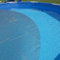 EDENEA - Couverture Solaire Piscine Gris Silver - Epaisseur Renforcée 215 Microns - Bâche Piscine Bulles - (Ronde Ø 550 cm)