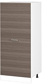 Vicco Hochschrank R-Line, Küchenkommode, Edelgrau, 60 cm