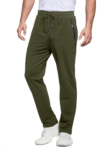 ZOXOZ Pantaloni Sportivi Uomo Cotone con Elastico in Vita