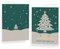 KOHMUI Weihnachtskarten mit Umschlag Set, 15 Klappkarten & 15 Umschläge, 16.5 x 11.5 cm Einfach Modern Weihnachten karten, Schlicht Grußkarte für Familie Freunde Geschäftlich Kunden