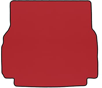 F-CORE Kofferraummatte Autos für Mercedes Class C W204 01.07-12.14 Kombi ROT