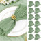30 Stück Mullservietten 50 cm, Gaze-Käsetuch Vintage-Boho-Stoffservietten, Großpackung für Partys, Hochzeiten, Empfänge, Brautpartys, Tischdekorationen – Salbeigrün