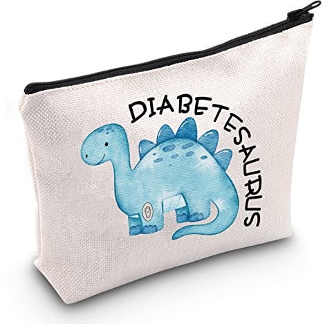PYOUL Lustige Diabetesaurus-Tasche Geschenk Diabetes-Zubehör