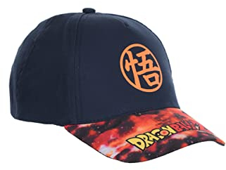 Dragon Ball Z Hut für Jungen, Baseball Kappe, Goku Design, Sommermütze, Geschenk für Jungen, Verstellbare Hut | Blau