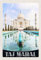 mrdeco Metall Schild 20x30cm gewölbt Taj Mahal Indien Vordergarten Moschee Deko Blechschild Tin Sign