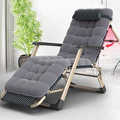 BUJOG Klappbare Chaiselongue Chaiselongue Jardin Siesta Schreibtisch Siesta Stuhl Einzelbett Lazy Chair Freizeit Outdoor Klappstuhl Chaiselongue für Strandangeln