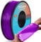 TEQStone TPU Filament 1.75mm Lila 1Kg Spule 95A Flexibel Weiches 3D Drucker Filament Violett Maßgenauigkeit +/-0.03mm Vakuumverpackung