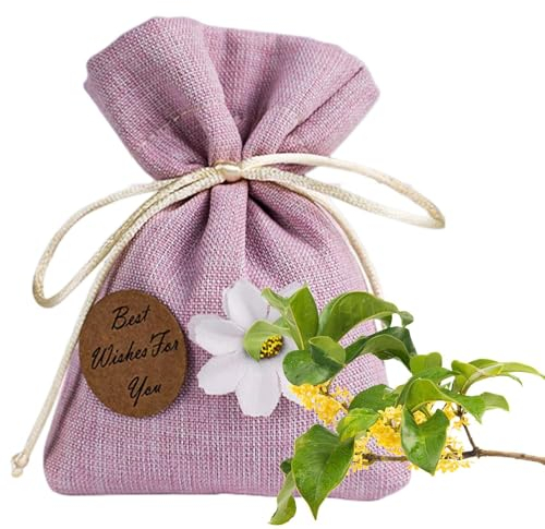 Duftsachets Für Schubladen, Schränke, Duftsäckchen Auto, Cotton Duftsachet Sachets Duftkissen Taschen Für Schubladen Schränke Und Autos, Jasmin, Gardenie, Zitrone, Osmanthus
