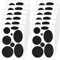Flintronic12PCS-Black Dot-Down Jacke Zelt Regenschirm Reparaturzuschuss