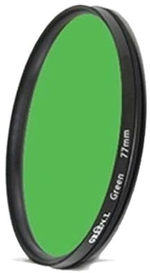 CBFGGOEUDFBS 37 40,5 43 46 49 52 55 58 62 67 72 77 82 mm DSLR-Kameraobjektiv Rot Orange Grün Blau Lila Farbfilter for Canon(77mm,Green)