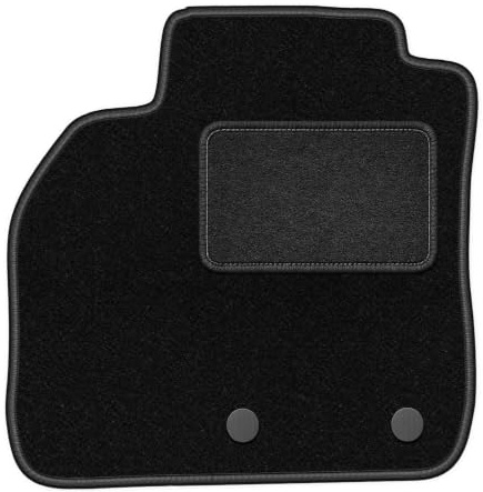 Wielganizator Automatte – Passend für Renault Grand Scenic III Minivan 2009-2016 – Velours – Autozubehör - Praktische Fußmatte Auto – 1-teilig - schwarz
