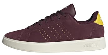 adidas Homme Advantage 2.0 Shoes, Maroon/Utility Yellow/Off White, 42 2/3 EU