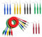 Multimeter -Test -Leads Multimeter -Test -Lead -Kit -Back -Sonden -Test -Leads -Kit Banana Plug Alligator Clip SG Back Probe Pins