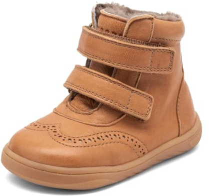 Bisgaard Barefoot Philine Lamb Sneaker, Camel, 22 EU Weit