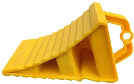 Yaztauho 2 Unidades Cuña para Ruedas De Coches - Cuñas De Freno,Soporte Zapatas Freno para Coches | Cuña Rueda Coche | Base Antideslizante, Calzos para Camiones, Remolques, Caravanas, Autocaravanas