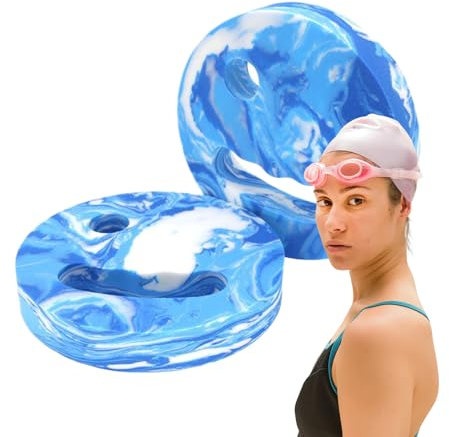 Jubilofex Wassergymnastik Scheiben,Eva-Schaum Aerobic Trainingsgerät | Handliches Schwimmtrainingsgerät für Erwachsene Kinder Jugendliche