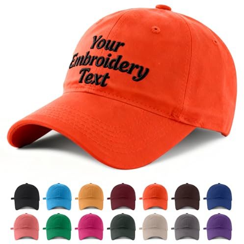 Cap Herren Mit Stickerei,Cap Personalisiert Mit Besticktem Text,Basecap Kappe Baseball Caps Cappy Für Herren Damen