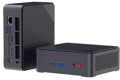 AWOW Mini PC AMD Ryzen Embedded R2514 (4 Kerne, bis 3,7 GHz), 8GB DDR4, 512GB PCIe 3.0 SSD, Radeon Graphics, 4K Display 1000M LAN,WiFi 5