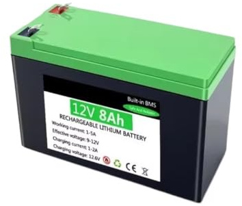 Grande Batterie À Cycle Profond Batterie Li-ion 12V 20Ah Batterie Au Lithium Rechargeable À Cycle Profond(12V 8Ah)