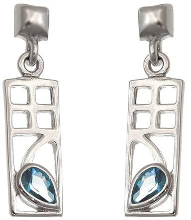 Ohrringe aus Sterlingsilber, Charles Rennie Mackintosh