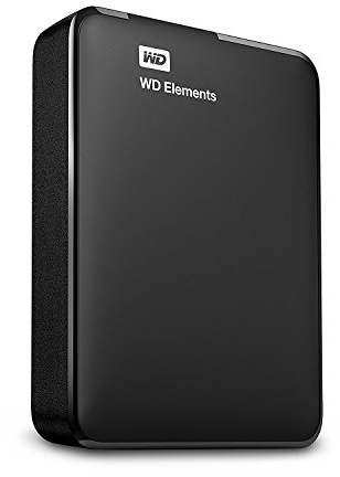 Western Digital WDBU6Y0040BBK-WESN Externe tragbare Festplatte 4 TB – USB 3.0 – WDBU6Y0040BBK-WESN