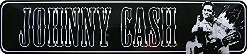 JOHNNY CASH STINKE FINGER 46x10 BLECHSCHILD STRASSENSCHILD STR201