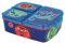 PJ Masks | Sandwichera con 3 Compartimentos para Niños - Lonchera Infantil - Porta Merienda - Fiambrera Decorada