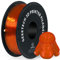 GEEETECH TPU filament 1.75mm Transparent Orange, Flexible 3D Drucker Filament 500g 1 Spool