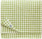 Linen & Cotton Tischdecke Tischtuch Tischwäsche Kariert Landhausstil Estella - 100% Leinen, Weiß Weiss Grün (140 x 250 cm) Festliche Rechteckige Frühling/Home Küche Restaurant Cafe Hotel Gastronomie