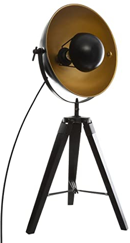 ATMOSPHERA CREATEUR D'INTERIEUR Lampada treppiede Loft Nero Lahti