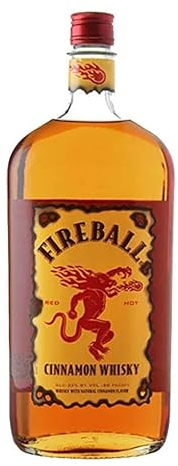 Fireball Likör Blended With Cinnamon & Whisky (1 x 1,0l)