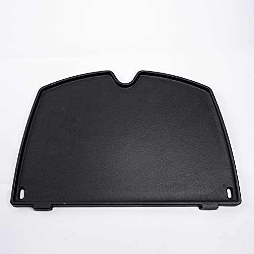 LOKHING 6558 32 x 21.84 cm Grill Parts Piastra di cottura in ghisa per Weber Q100 & Q1000 Series Q120 & Q1200 Stand Series q 1400 Weber Gas Grills Parti di ricambio Accessori