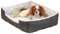 Ferplast Zwinger für Hunde und Katzen Sweetie 70, ‎ 74 x 61 x 19 cm, Weiß/Grau