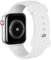 AOTUAO Cinturino Compatibile con Apple Watch Cinturino 45mm 44mm 42mm, Sportivo Silicone Cinturini di Ricambio per iWatch 9 8 7 6 5 4 3 2 1 SE, Bianco
