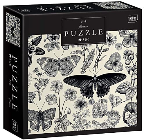 Flowers no. 3 - 500 Pieces Jigsaw Puzzle for Adults