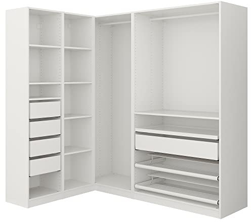 IKEA Pax Eckschrank, 160/188x201 cm, Weiß