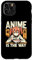 Hülle für iPhone 11 Pro Anime-Ästhetik für jugendliche Mädchen und Frauen