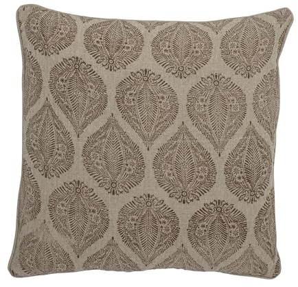 Bloomingville Creative Collection Cergy Kissen, Braun, Baumwolle, L50xB50 cm