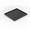 AMT Gastroguss GN 2/3 Grill- & Pizza - Wendeplatte mit BBQ-Boden, 36,5 x 32,5 cm, zweiseitig nutzbar, mit BBQ-Muster, Aluminiumguss, Lotan® Antihaft-Veredelung, AMZN-13733BBQ