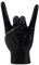 PLCPDM „Rock and Roll“ Crafts Handgeste Statue Party Livehouse Day Musikthema Crafts Centerpieces Statue Bar Party Handstatue