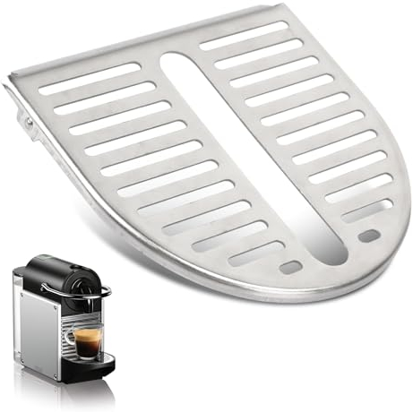 Rejilla de goteo para máquinas de café Pixie compatible con máquinas Krups, Delonghi y Nespresso Pixie, bandeja de goteo de café, rejilla para mantener la encimera limpia y evitar manchas y daños,