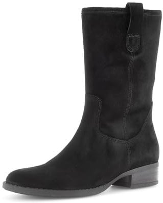 Gabor Damen Klassische Stiefeletten, Frauen Stiefeletten,Winterschuhe,warm,gefüttert,Boots,Stiefel,Bootee,Booties,schwarz,38 EU / 5 UK