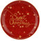 THUN, Piatto Panettone Sweet Christmas Collezione Sweet Christmas, Piatto da Collezione, Idea Regalo per Natale, Ø 30 cm