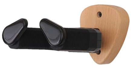 Gitarrenständer Wandhalterung - Halter für elektrische Akustikbassgitarre | Gitarrenaufhänger Hercules | Schützendes automatisches Verriegelungssystem für Gitarrenzubehör und Wandaufhänger für di