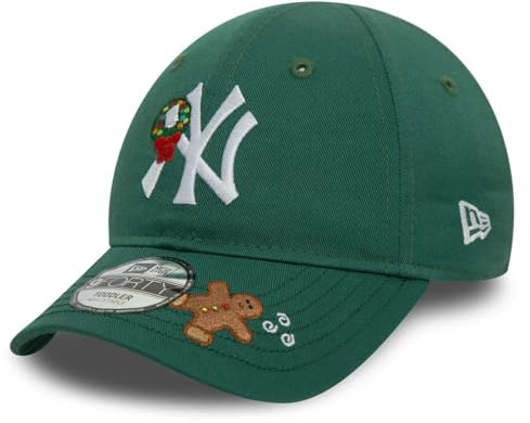 New Era Child Cap 9FORTY New York Yankees Christmas Green