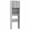 vidaXL Waschmaschinenschrank Grau Sonoma 64x24x190 cm Holzwerkstoff, Waschmaschinenregal, Badschrank, Badezimmermöbel, Badezimmerschrank