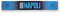 3R Sport SSC Napoli Jacquard-Schal, offizielles Produkt, 100% Acryl, Hellblau, Weiß, Blau